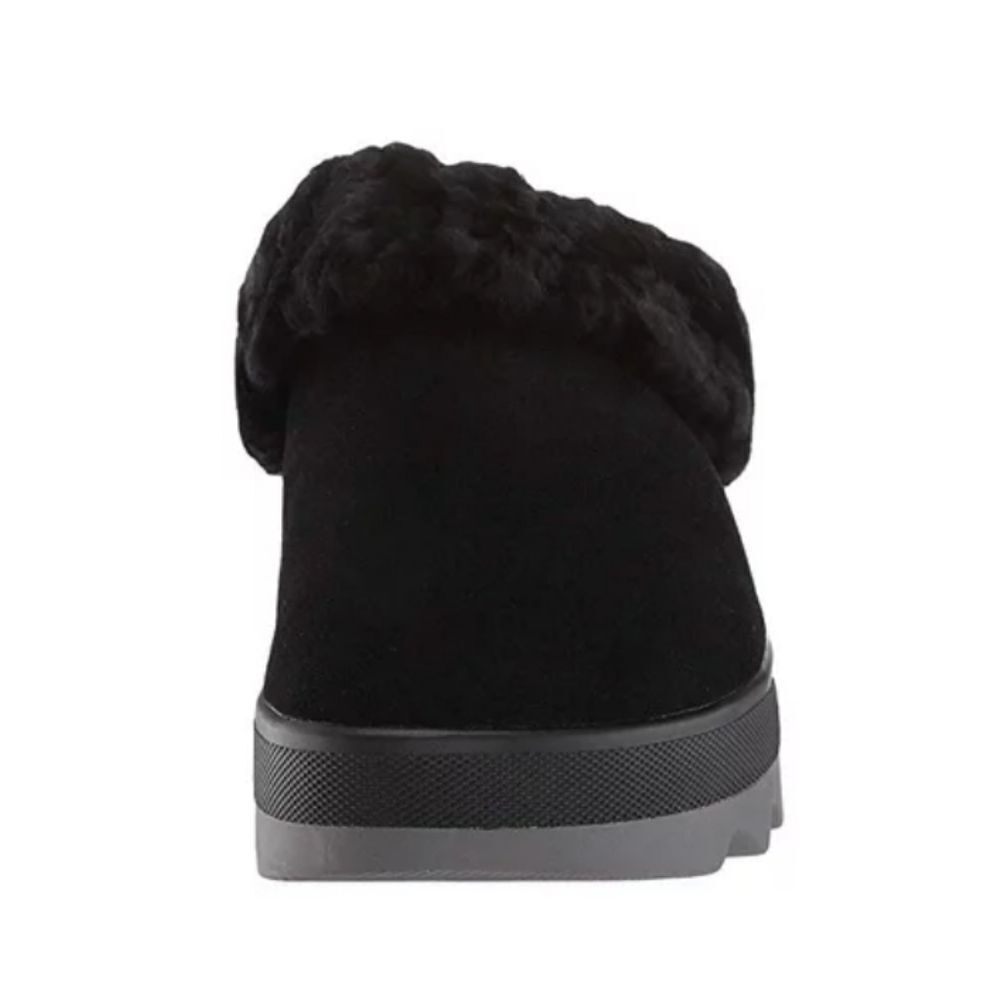 BRAND NEW COMFORT TRENDZ FAUX SUEDE/SHEARLING MULE